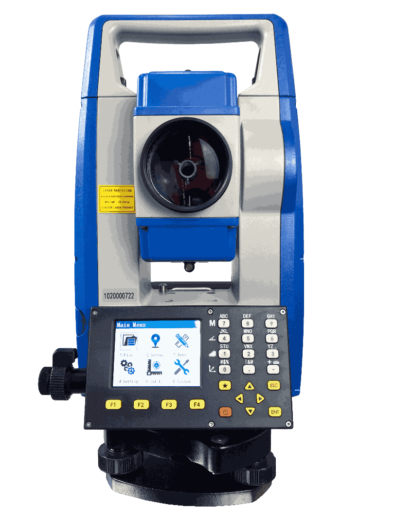 The R20 range is composed of 3 versions, the R20 1000m model with 2″ angular accuracy, the R20 1000m model with 1″ angular accuracy and the R20 600m model with 2″ angular accuracy.
The three models offer optimum performance up to 5000 m with prism and 1000 m or 600 m reflectorless. The entire R20 range is equipped with a high-performance, illuminated reticle telescope that provides the best quality of observation, whatever the environmental conditions.
The programs on board of these models of total stations make them suitable for any work in construction, cadastral, mapping and staking, through a user-friendly interface. Thanks to the presence of Bluetooth connection, it is possible to connect an external controller, giving the possibility to use a customized field software.