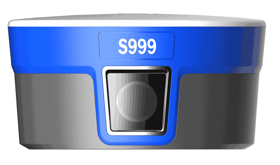 S999, equipped with 1408 multi-constellation channels, guarantees precise and reliable positioning by supporting all GNSS signals, including GPS, GLONASS, Galileo, QZSS, IRNSS, and BeiDou. It features an integrated 4G modem and a 1-Watt UHF radio operating in the 410-470 MHz and 902.4-928 MHz frequency ranges, ensuring constant connectivity and an extended working range.
The advanced IMU technology enables tilted measurements of up to 60° with rapid initialization, enhancing field productivity by as much as 40%. The S999 receiver is also equipped with two cameras: one for stakeout and one for photogrammetric applications, expanding the system’s usage possibilities.
The front camera simplifies point staking by clearly showing the surrounding area, helping you accurately identify the point of interest. As you get closer, it automatically switches to the lower camera for precise framing, ensuring reliable measurements. Cube-a’s interface uses visual aids to guide surveyors to the exact staking location. A graphical display indicates both the direction and distance to the point, adjusting as the operator approaches.
The system allows you to record a video of the area you want to measure. The program extracts several photos that the operator can use toalign the points to be measured. Cube-a then immediately provides the calculated coordinates, which can be easily recorded. Measurements can be taken offline as well.
The acquired video of an area can be exported and uploaded to photogrammetry software (Cube-3D) to generate a three-dimensional model (point cloud and mesh). Alternatively, it can be sent directly from Cube-a to the Stonex VScloud for semi-real-time data processing, resulting in a 3D model (point cloud and mesh). The survey can then be visualized and managed directly on the Android controller within Cube-a (v. 7).