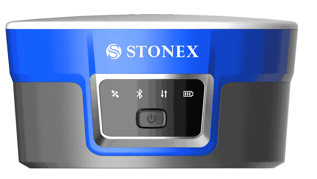 S999, equipped with 1408 multi-constellation channels, guarantees precise and reliable positioning by supporting all GNSS signals, including GPS, GLONASS, Galileo, QZSS, IRNSS, and BeiDou. It features an integrated 4G modem and a 1-Watt UHF radio operating in the 410-470 MHz and 902.4-928 MHz frequency ranges, ensuring constant connectivity and an extended working range.
The advanced IMU technology enables tilted measurements of up to 60° with rapid initialization, enhancing field productivity by as much as 40%. The S999 receiver is also equipped with two cameras: one for stakeout and one for photogrammetric applications, expanding the system’s usage possibilities.
The front camera simplifies point staking by clearly showing the surrounding area, helping you accurately identify the point of interest. As you get closer, it automatically switches to the lower camera for precise framing, ensuring reliable measurements. Cube-a’s interface uses visual aids to guide surveyors to the exact staking location. A graphical display indicates both the direction and distance to the point, adjusting as the operator approaches.
The system allows you to record a video of the area you want to measure. The program extracts several photos that the operator can use toalign the points to be measured. Cube-a then immediately provides the calculated coordinates, which can be easily recorded. Measurements can be taken offline as well.
The acquired video of an area can be exported and uploaded to photogrammetry software (Cube-3D) to generate a three-dimensional model (point cloud and mesh). Alternatively, it can be sent directly from Cube-a to the Stonex VScloud for semi-real-time data processing, resulting in a 3D model (point cloud and mesh). The survey can then be visualized and managed directly on the Android controller within Cube-a (v. 7).